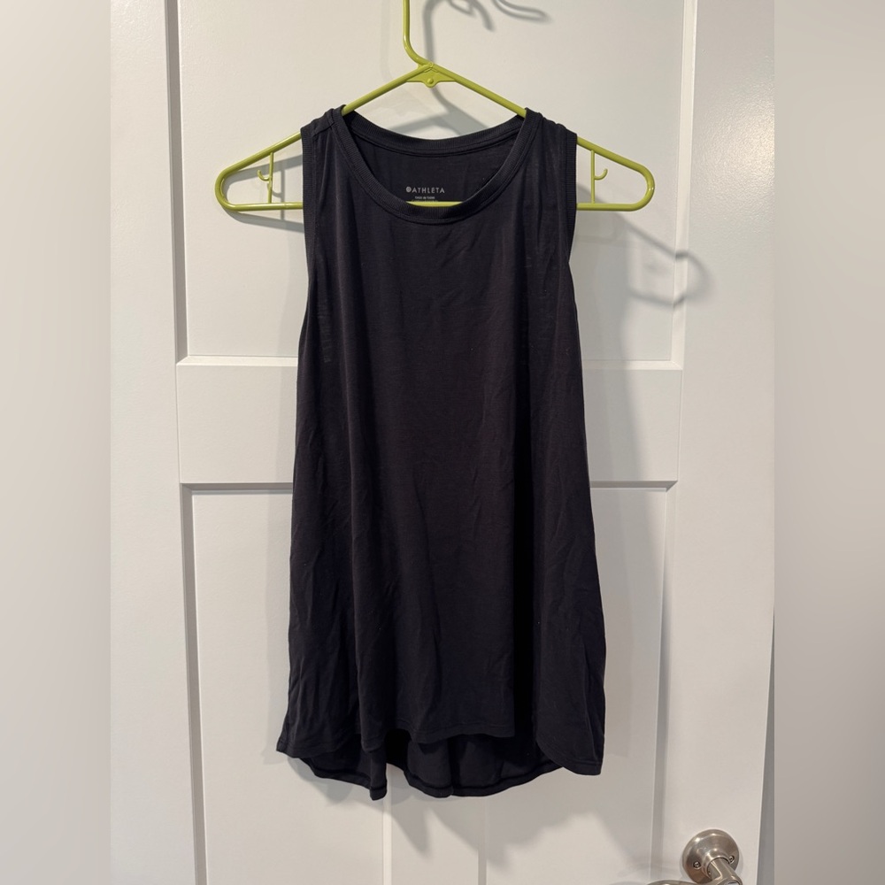 Ease in Athleta Black Tank Top